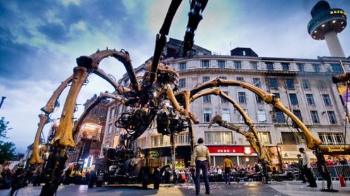 Ogromny pająk w Yokohamie (wideo) 1