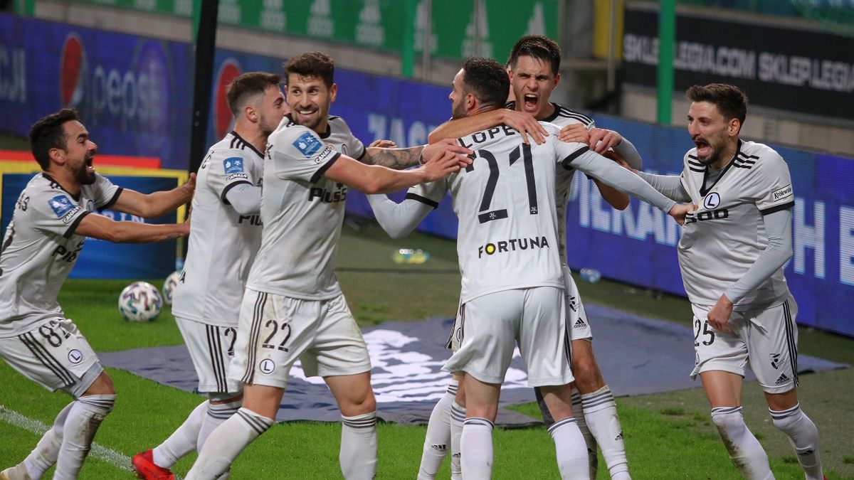 WP SportoweFakty / Mateusz Czarnecki / Na zdjęciu: piłkarze Legii Warszawa