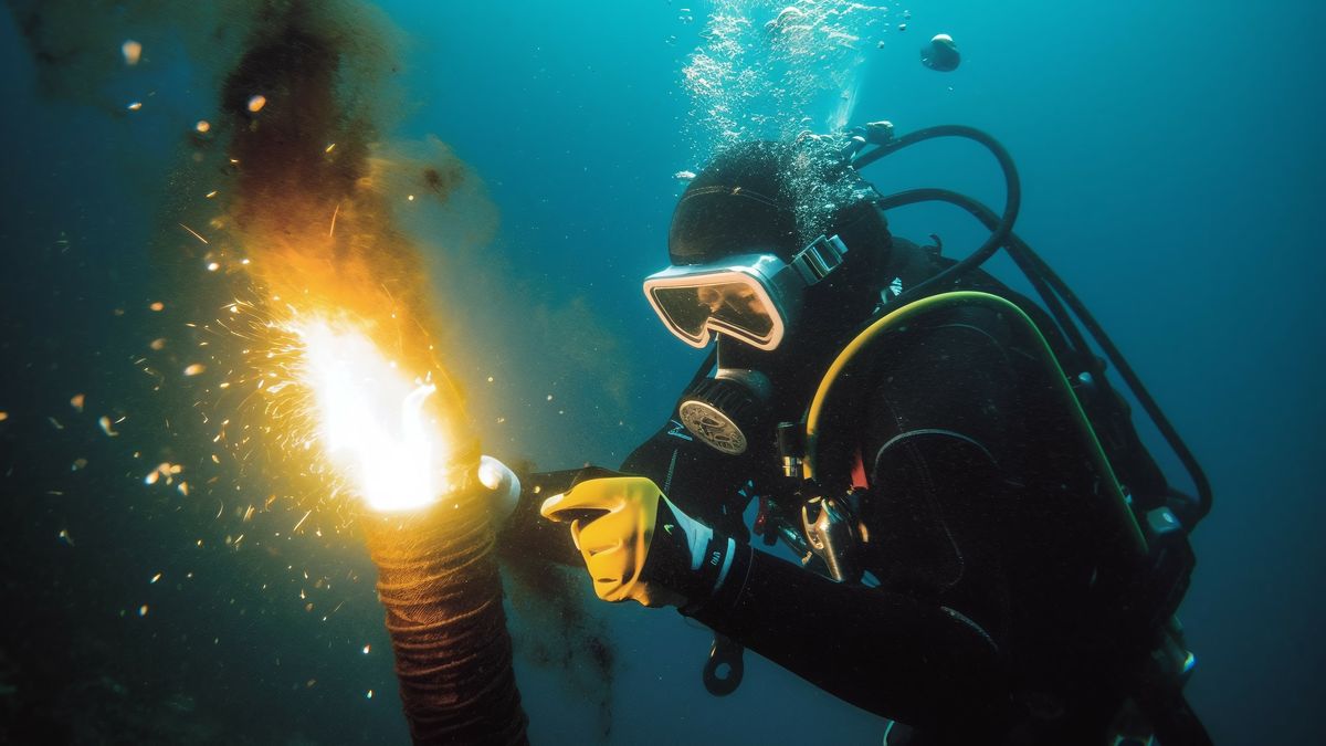 Autorzy raportu przyjrzeli się m.in. zarobkom w zawodzie spawacza podwodnego