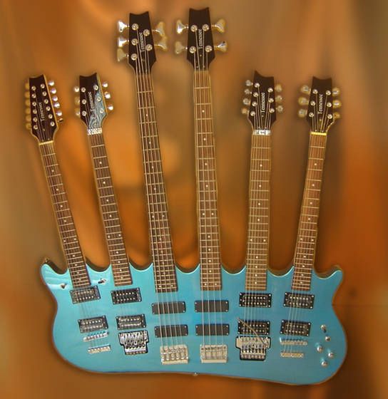 25 najdziwniejszych gitar [cz. 2] 1