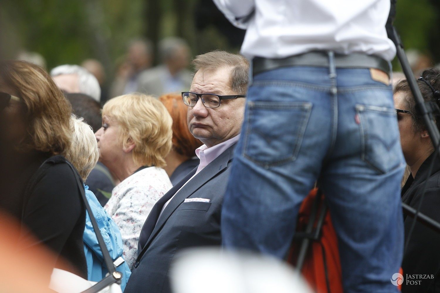 Ryszard Kalisz - pogrzeb Grzegorza Miecugowa