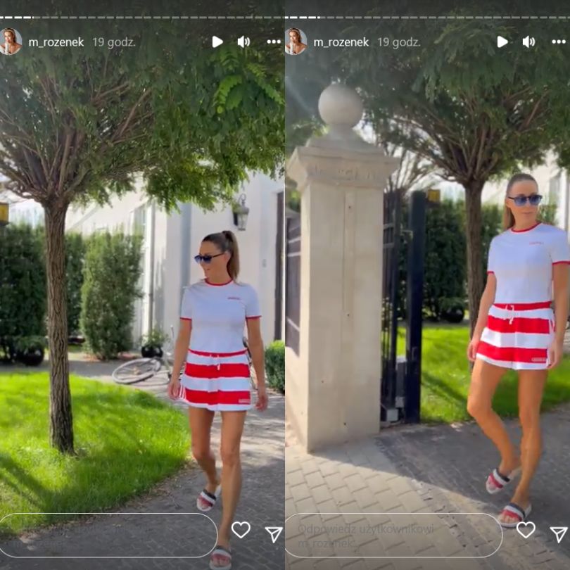 Małgorzata Rozenek rusza na obóz Anny Lewandowskiej