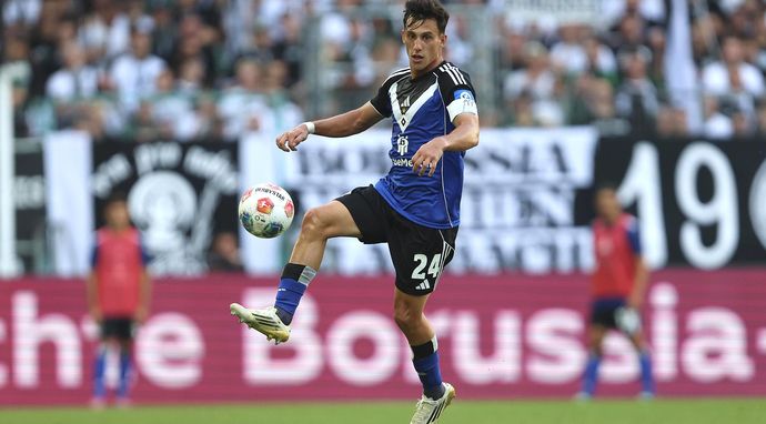 Liga niemiecka - mecz: Hamburger SV - Werder Brema