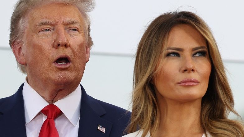 KRYZYS w małżeństwie Donalda Trumpa?! Melania nie wspierała męża w sądzie. "To niepokojące"