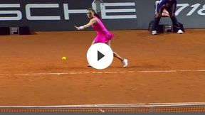 Agnieszka Radwańska - Karolina Pliskova: Niesamowity gem. Stalowe nerwy Polki