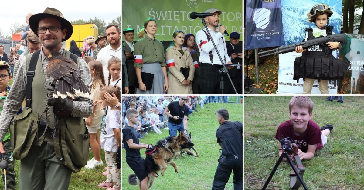 Rajsko: Święto historii i militariów z dużym rozmachem. Z bronią w ręku, pokazy sokolnicze i tresury psów oraz pieśni patriotyczne