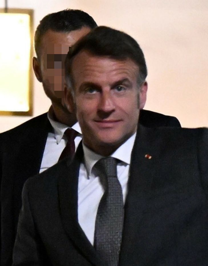 Macronowie biesiadują w Rzymie