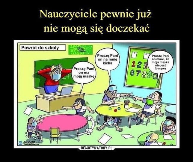Powrót do szkoły - memy