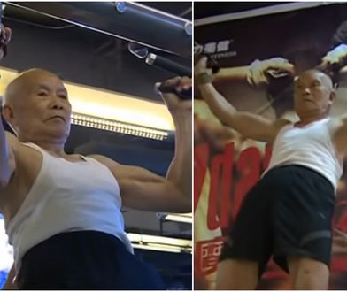 Ma 94-lata i codziennie chodzi na siłownię. Nawet jego trenerzy go podziwiają