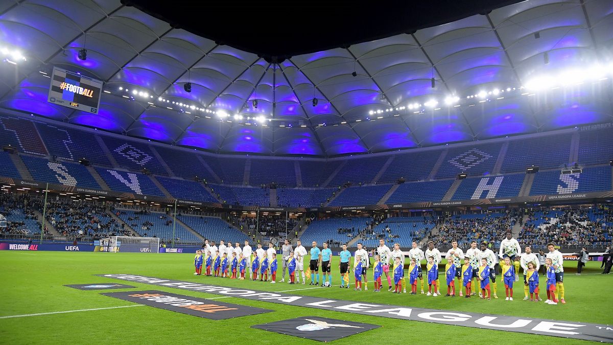 Getty Images / Marco Rosi - SS Lazio / Na zdjęciu: stadion w Hamburgu