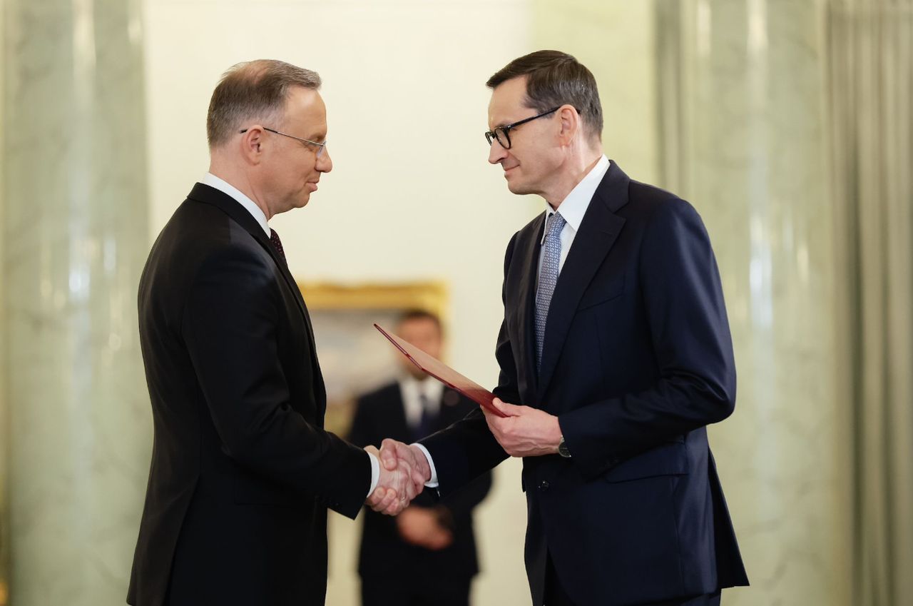 Mateusz Morawiecki z misją tworzenia rządu. "Życzę powodzenia"