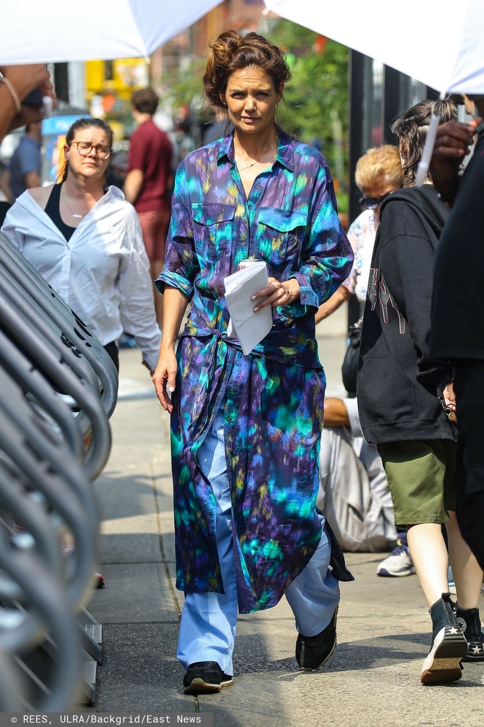 Suri Cruise odwiedziła Katie Holmes na planie