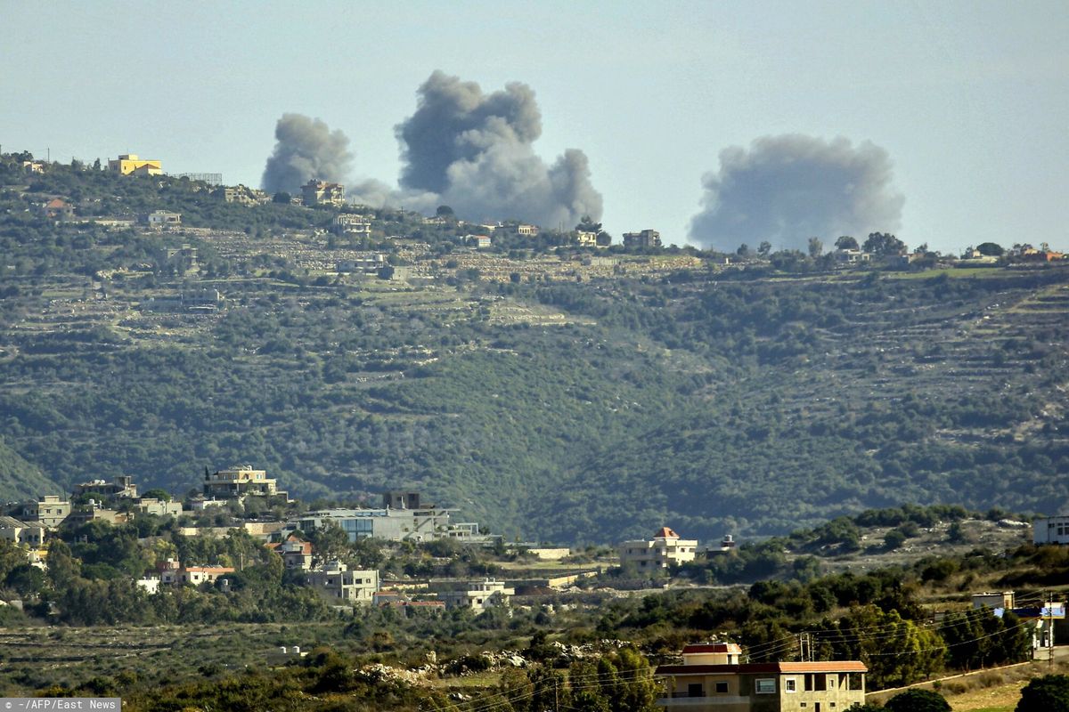 Wybuch na granicy libańsko-izraelskiej 
