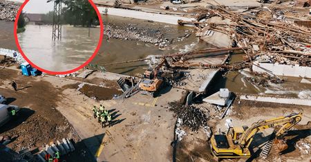 Woda zalała jej dom. Oto co zastała w ogrodzie po dwóch dniach