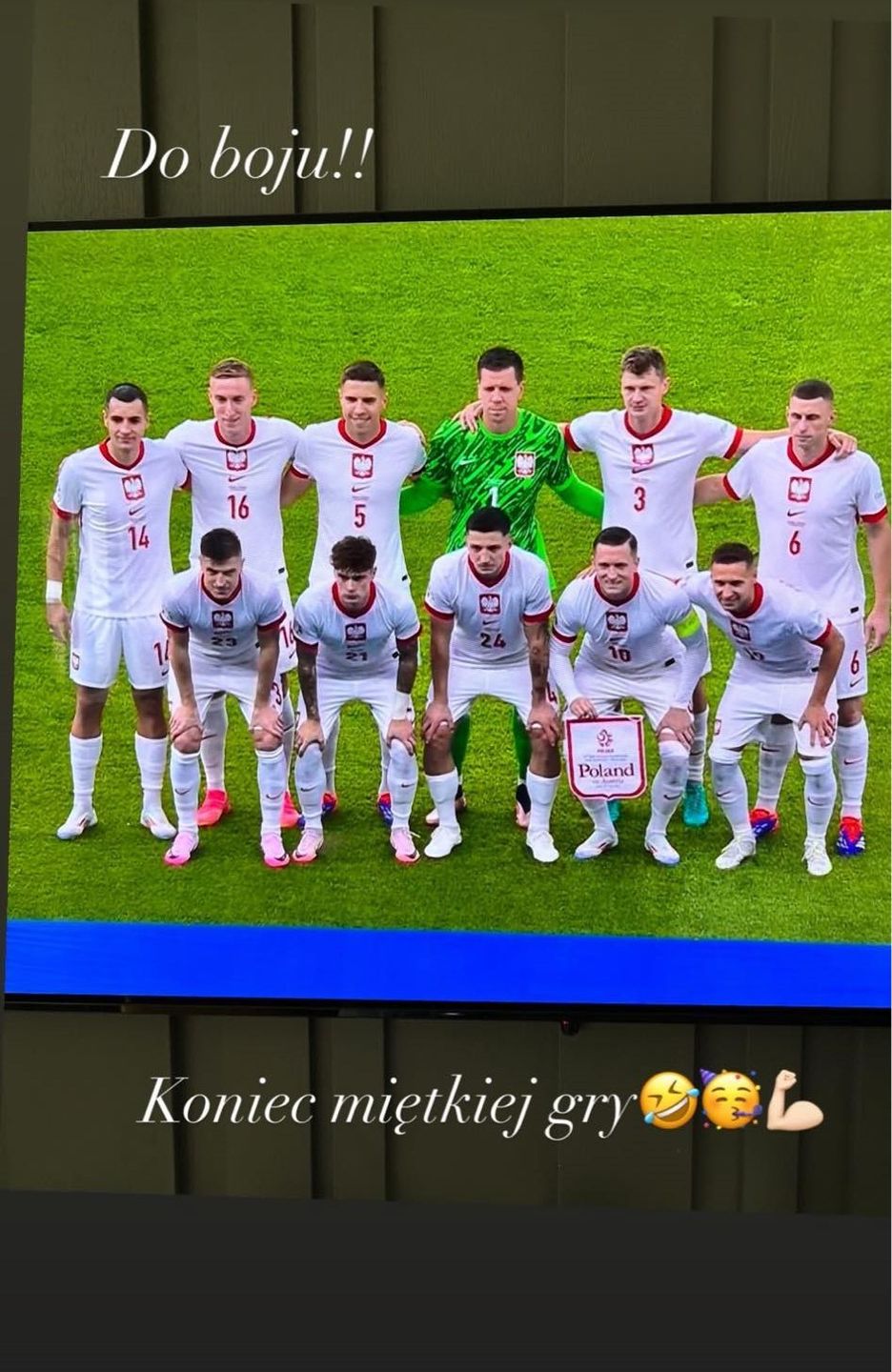 Gwiazdy kibicują polskim piłkarzom