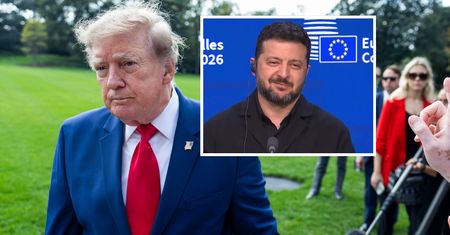Zełenski tylko się uśmiechnął. Dziennikarz zapytał o Trumpa