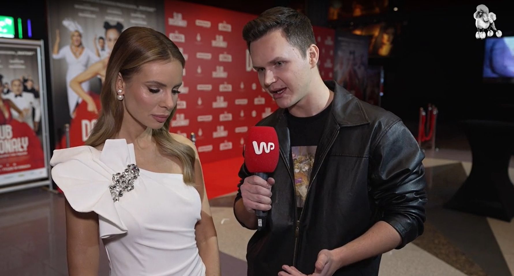 Izabela Janachowska na premierze filmu "Ślub doskonały"