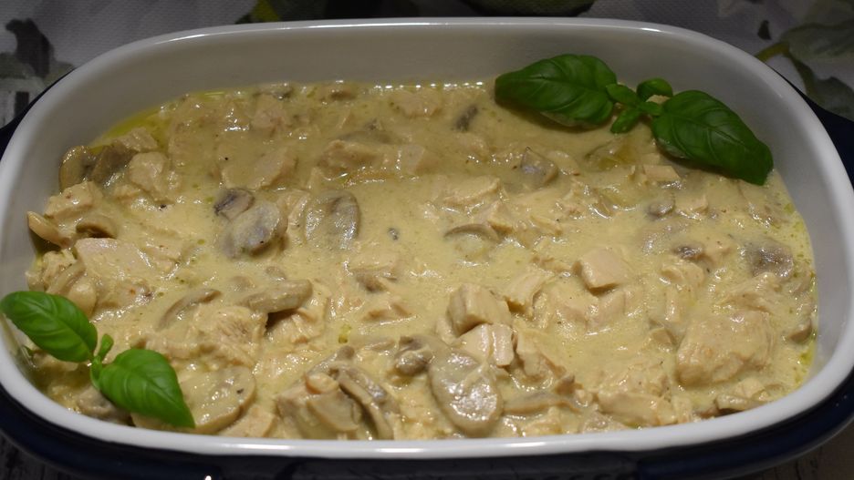 Indyk w sosie musztardowym