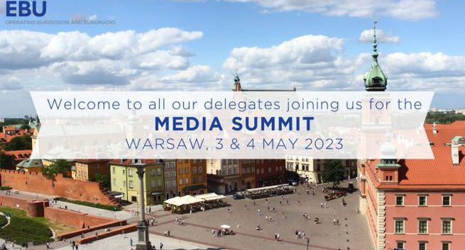W Warszawie trwa konferencja EBU Media Summit 2023. Organizatorami: TVP i Europejska Unia Nadawców