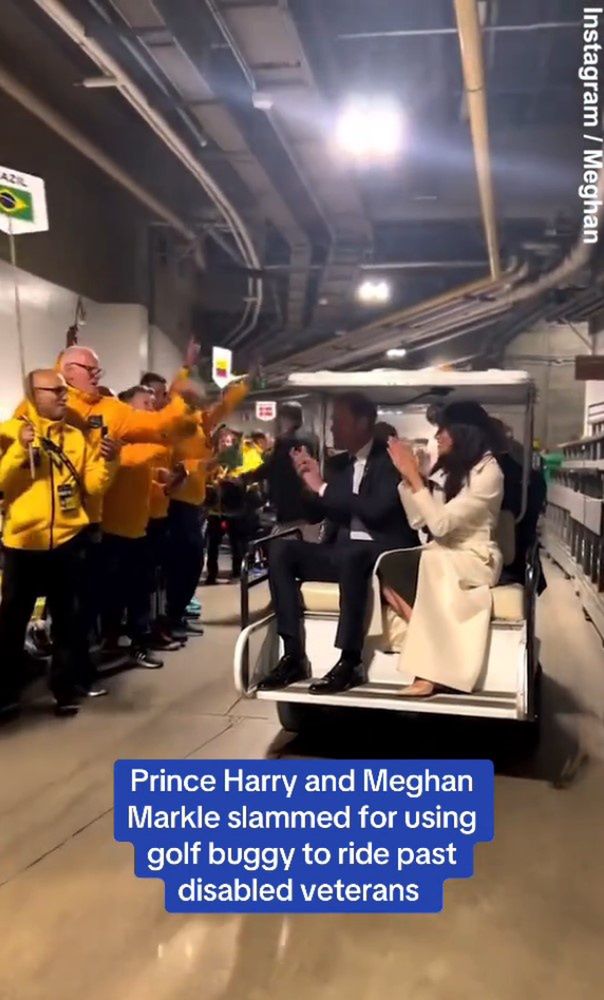 Harry i Meghan na spotkaniu z weteranami