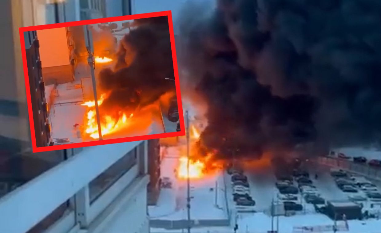 Kolejny pożar w Rosji. Kłęby dymu w Moskwie