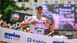 Stępniak wygrał historyczne zawody IRONMAN w Krakowie
