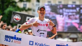 Stępniak wygrał historyczne zawody IRONMAN w Krakowie