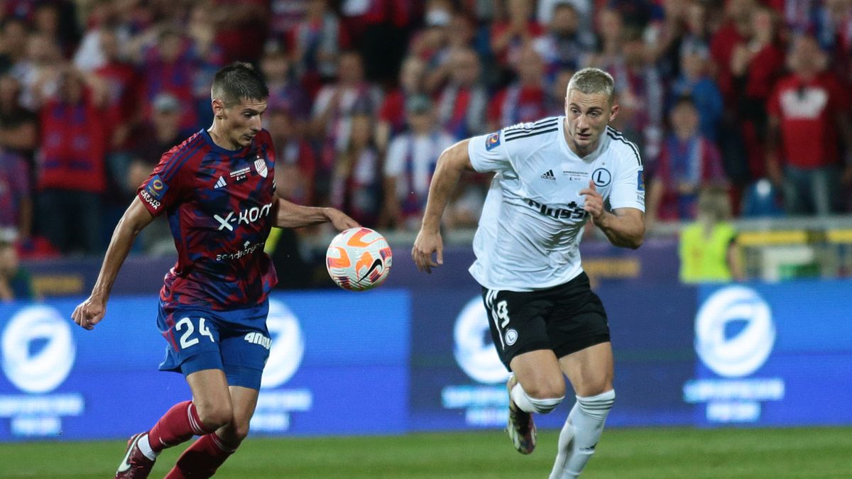 WP SportoweFakty / Tomasz Kudala / Na zdjęciu:  Zoran Arsenić (z lewej) i Blaz Kramer