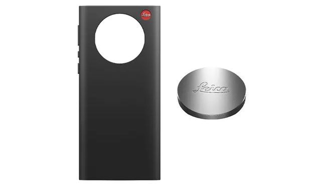 Leica Leitz Phone 1: Czerwona kropka, matryca 1" i dekiel do obiektywu 2