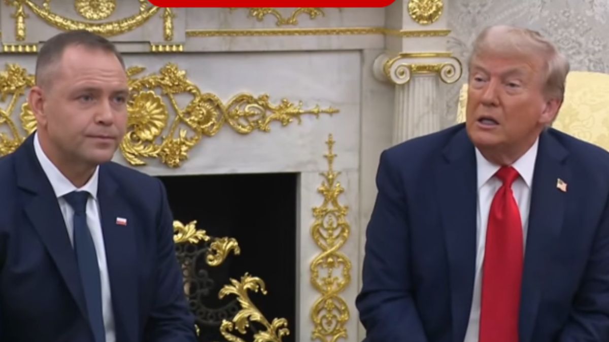 Nawrocki spotkał się z Trumpem