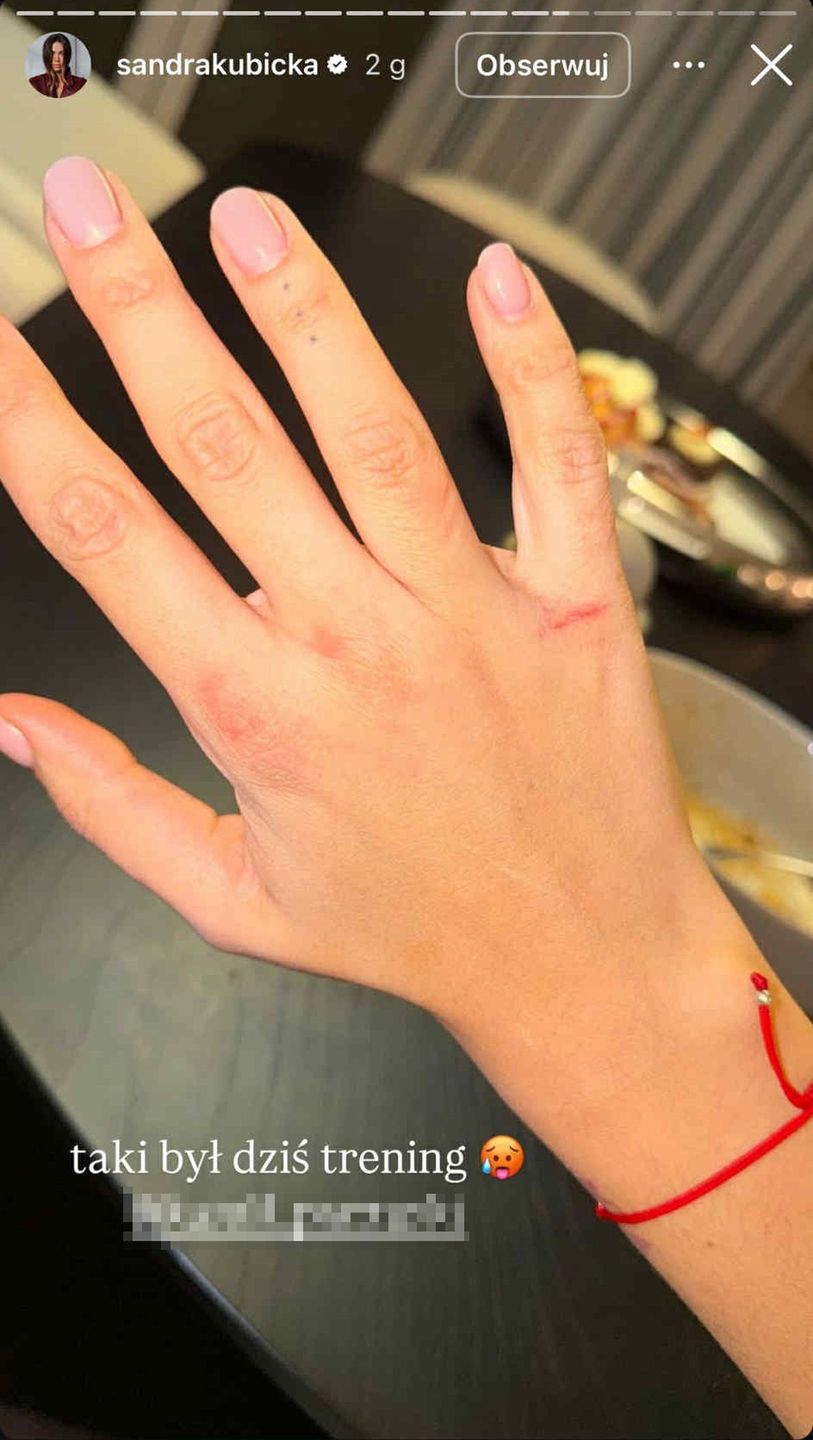 Sandra Kubicka pokazała się po treningu