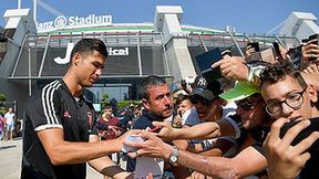 Szaleństwo na treningu Juventusu. Cristiano Ronaldo wrócił z wakacji (galeria)