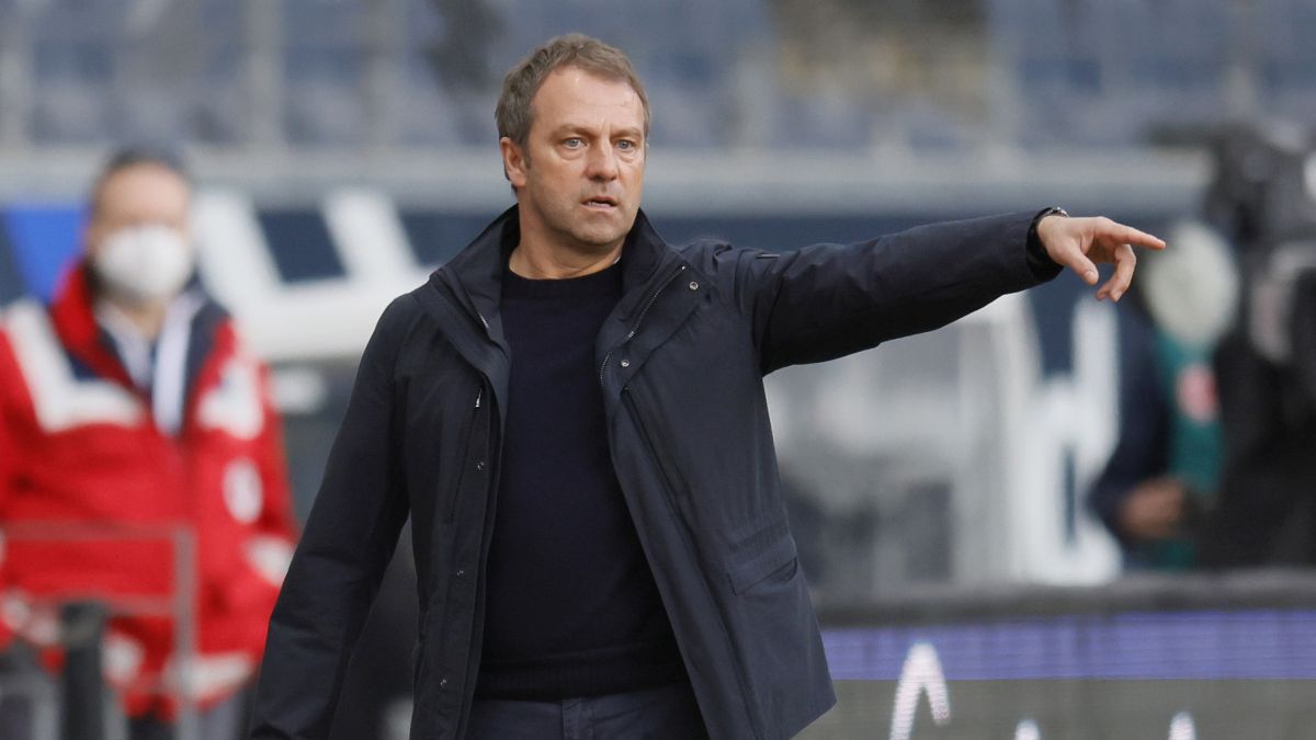 Getty Images / Ronald Wittek - Pool/ / Na zdjęciu: Hansi Flick