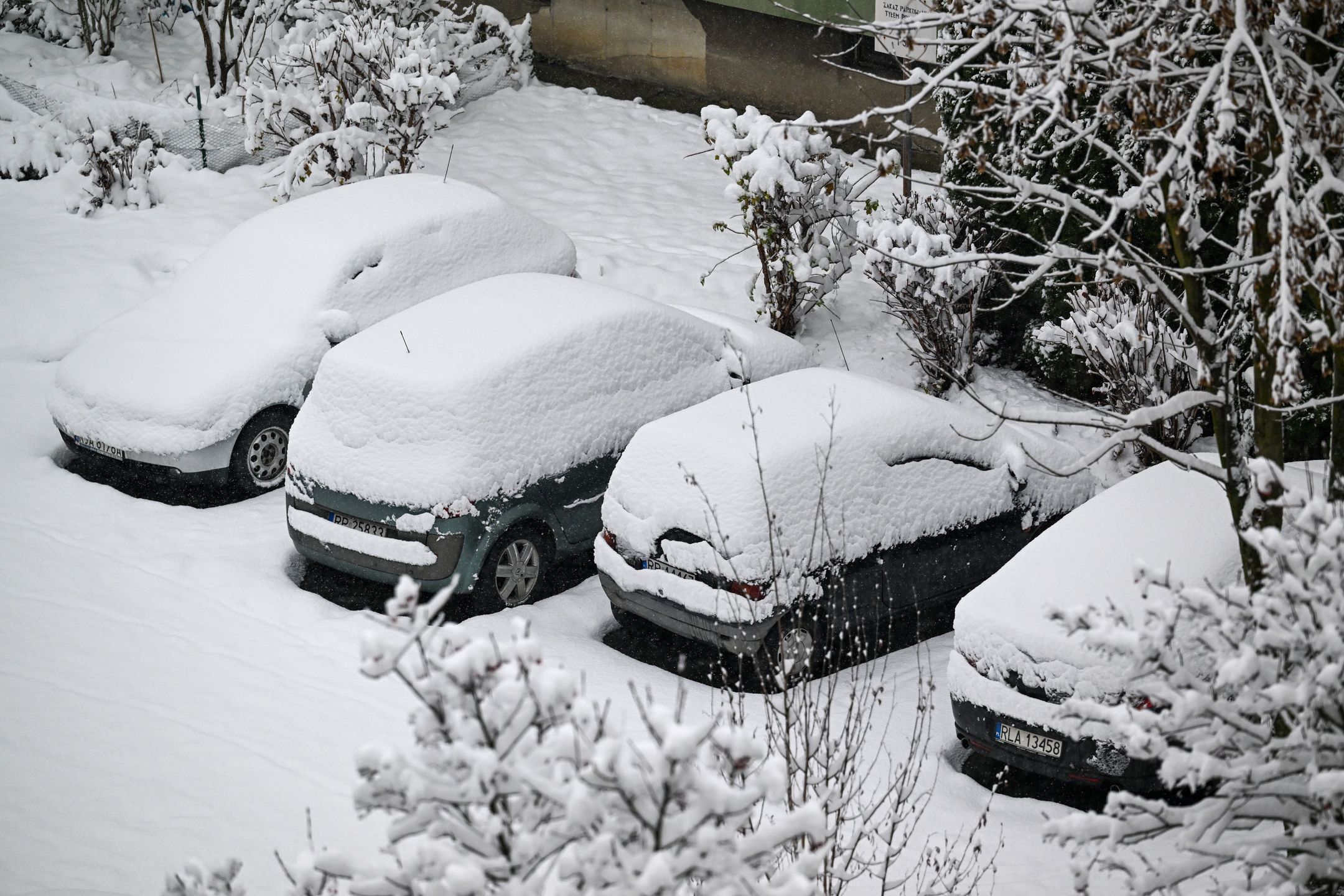 Atak zimy na południu kraju