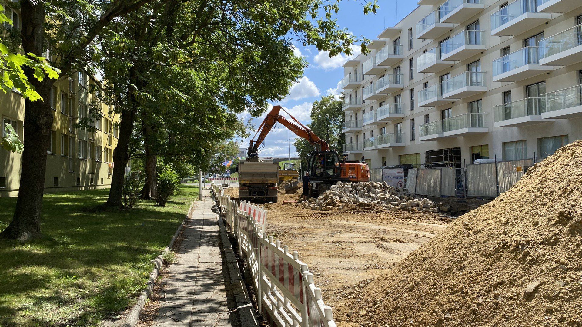Remont skrzyżowania przy aquaparku