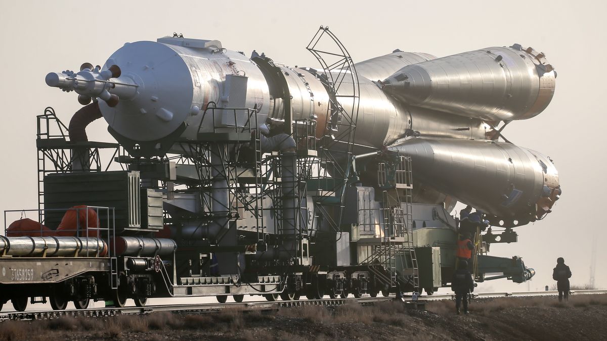 Rakieta Sojuz-FG wyniosła na orbitę statek Soyuz MS-08 w 2018 roku