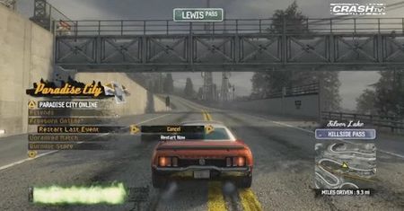 Restart wyścigu w pecetowej wersji Burnout Paradise