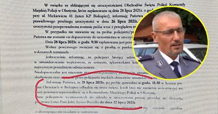 Nie idziesz na mszę? Do komendanta z usprawiedliwieniem!