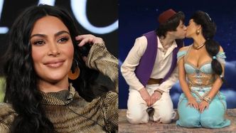 Kim Kardashian i Pete Davidson SĄ PARĄ?! Trzymali się za ręce w parku rozrywki... (FOTO)