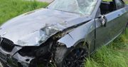 Lubelskie. 23-latek skasował BMW na ogrodzeniu posesji. Wracał pijany z imprezy