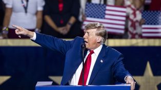 Donald Trump mobilizuje wyborców. Mówił o "piekle"