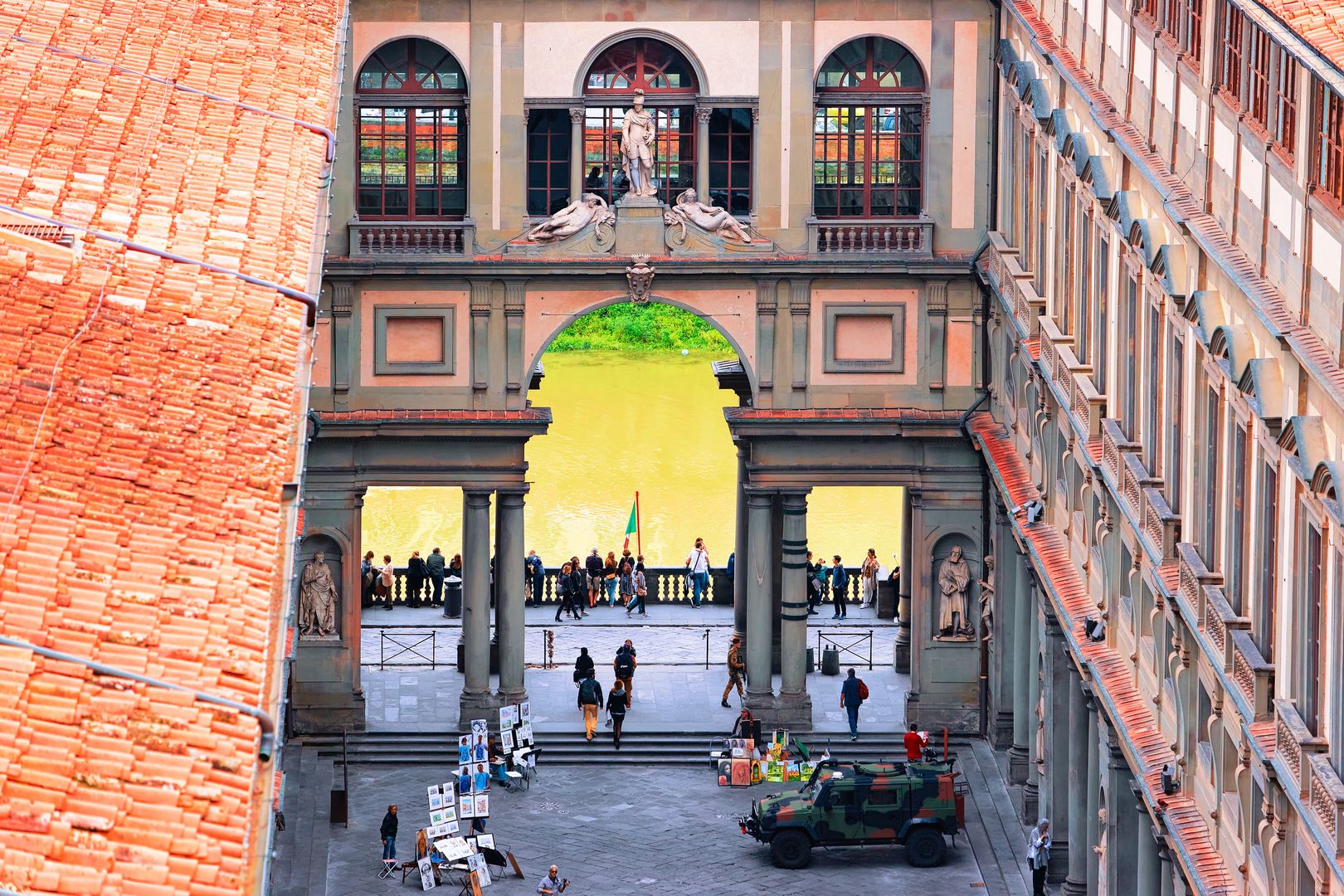 Galeria Uffizi we Florencji zachwyca