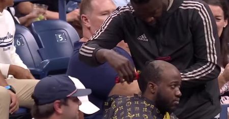 Widzicie to?! Niecodzienna scena na trybunach US Open