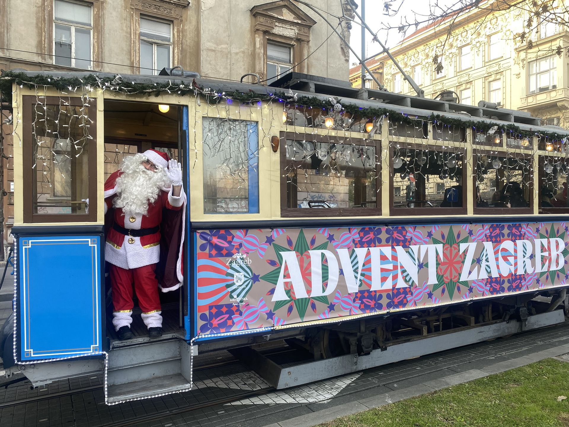 Jarmark świąteczny w Zagrzebiu 