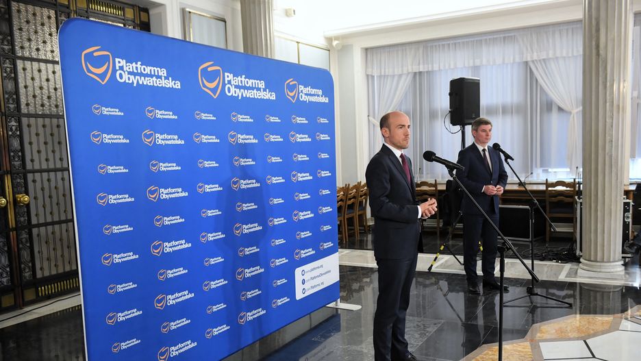 Wybory 2020. Koalicja Obywatelska interweniuje. Na zdjęciu: Borys Budka i Jan Grabiec