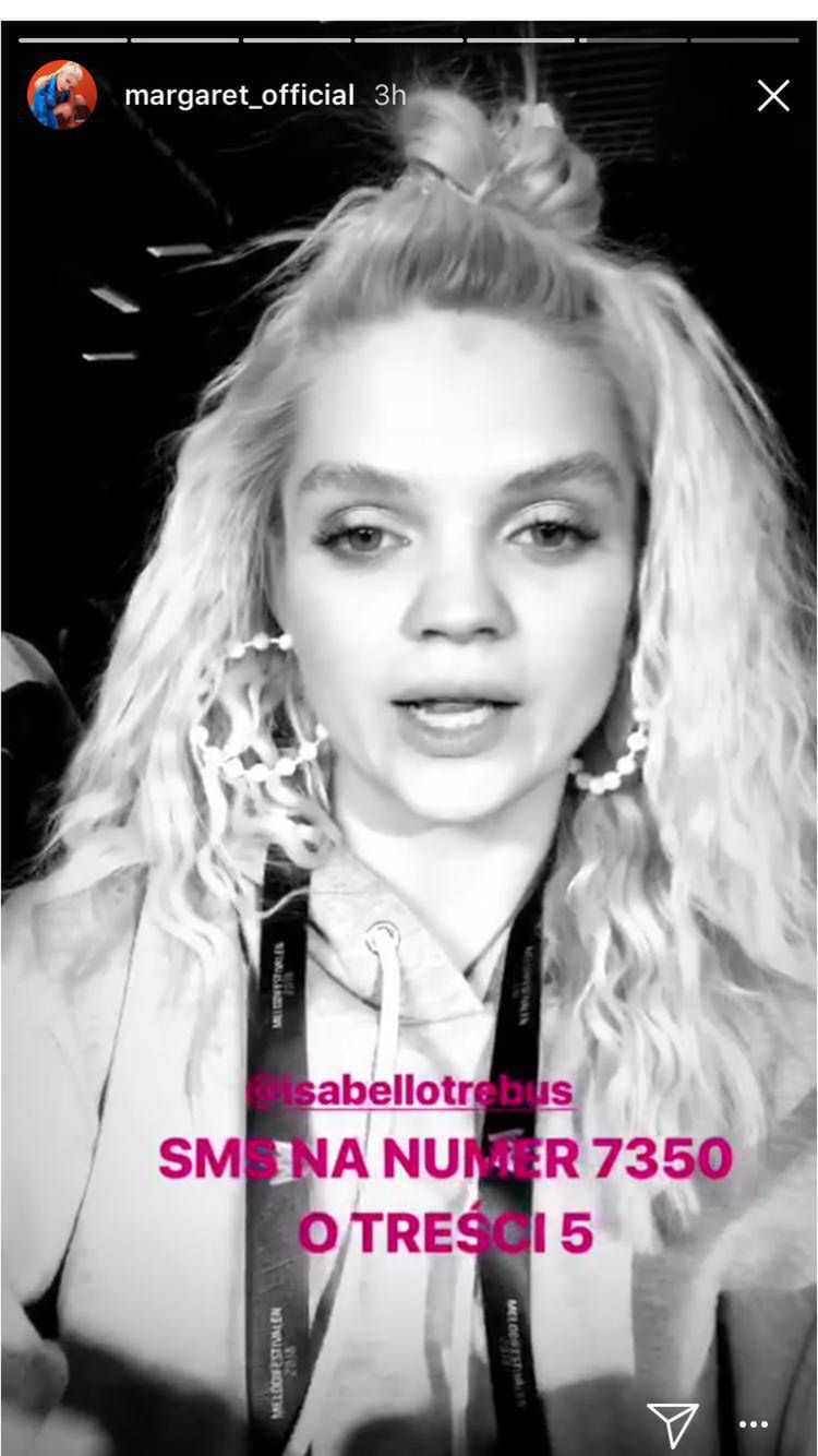 Margaret w preselekcjach na Eurowizję 2018 głosuje na Isabell Otrębus