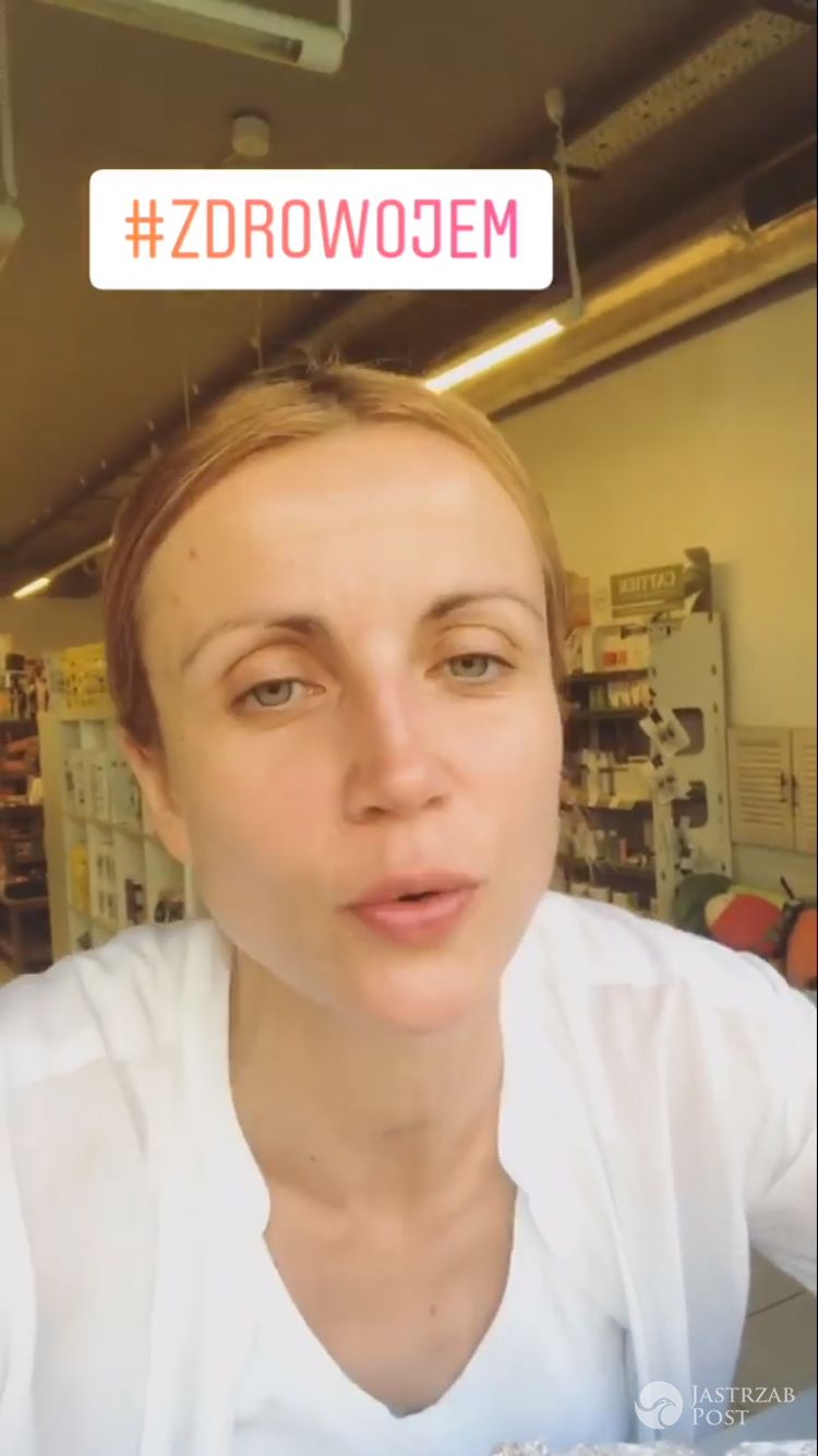 Katarzyna Zielińska bez makijażu