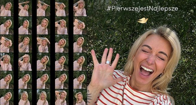 Martyna Wojciechowska w nowej kampanii Dove #PierwszeJestNajlepsze