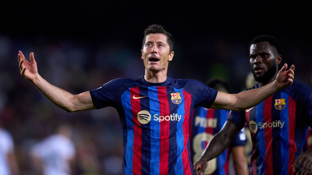 Getty Images / Alex Caparros / Na zdjęciu: Robert Lewandowski