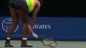 Furia Sereny Williams. Roztrzaskała rakietę